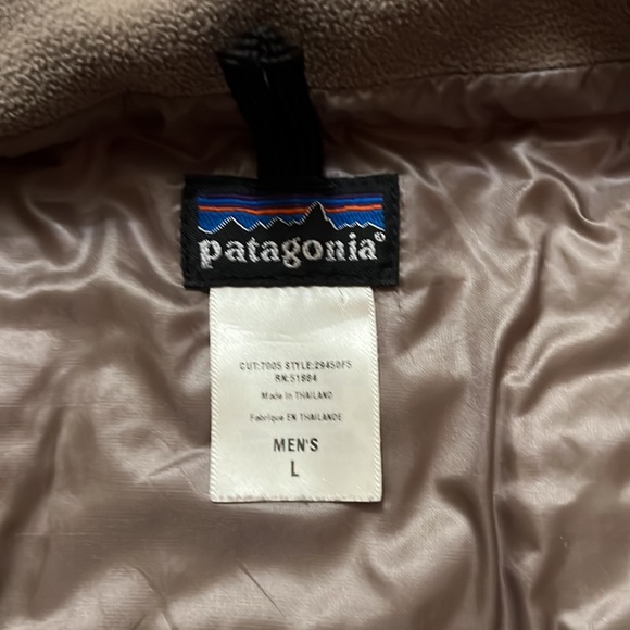 Mens Patagonia Puff Rider jacket - Picture 4 of 5